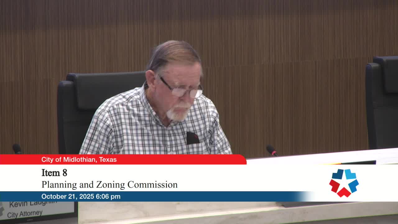 Planning commission approves 50-lot Calderon-area subdivision rezoning to PD 181