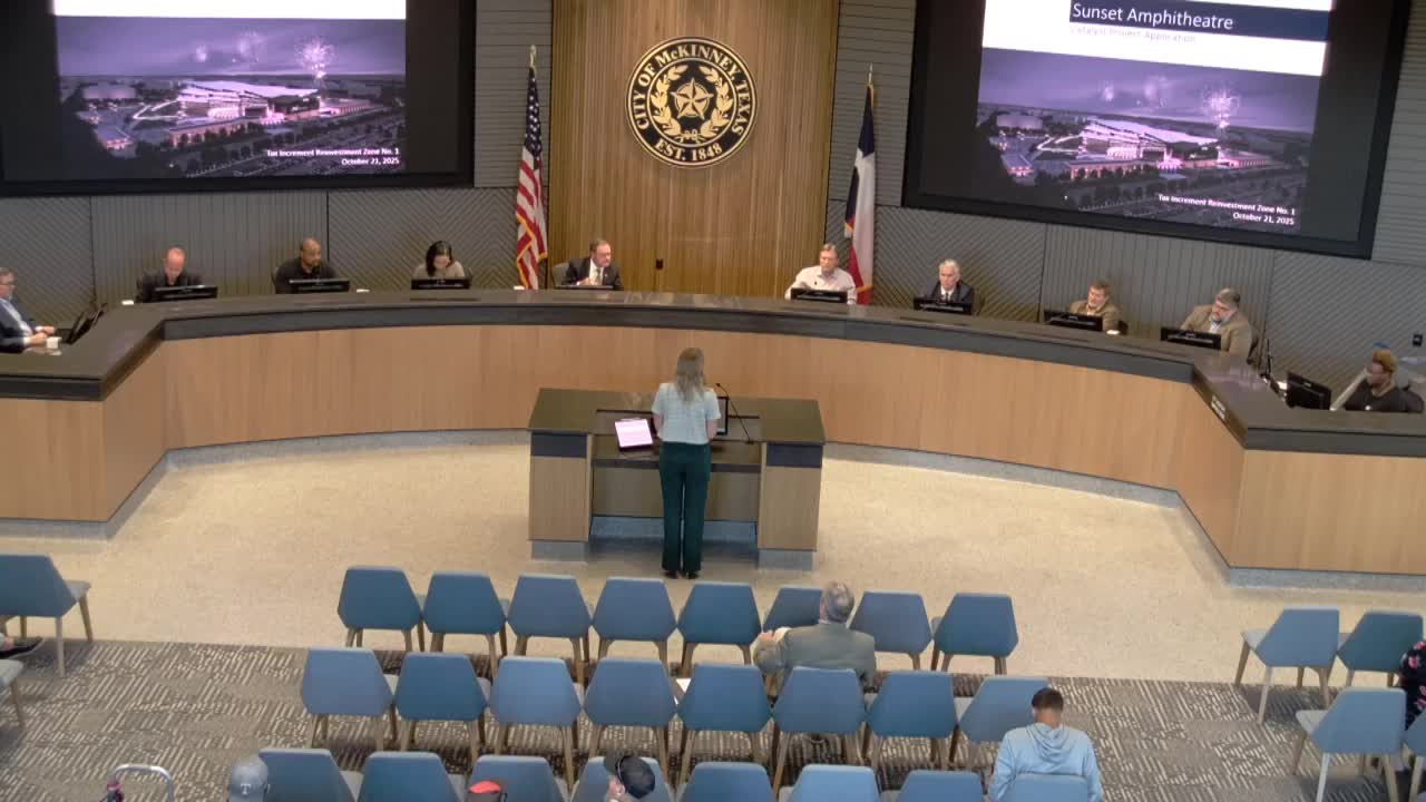 TIRZ board approves Chapter 380 funding package to help finance Sunset Amphitheater infrastructure