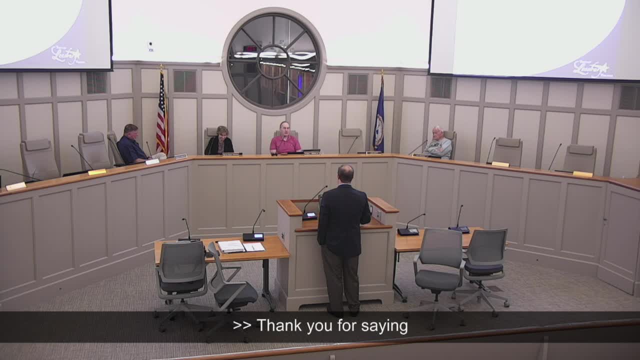 Leesburg staff briefs BZA on statutory powers and limits after Oak Lawn question