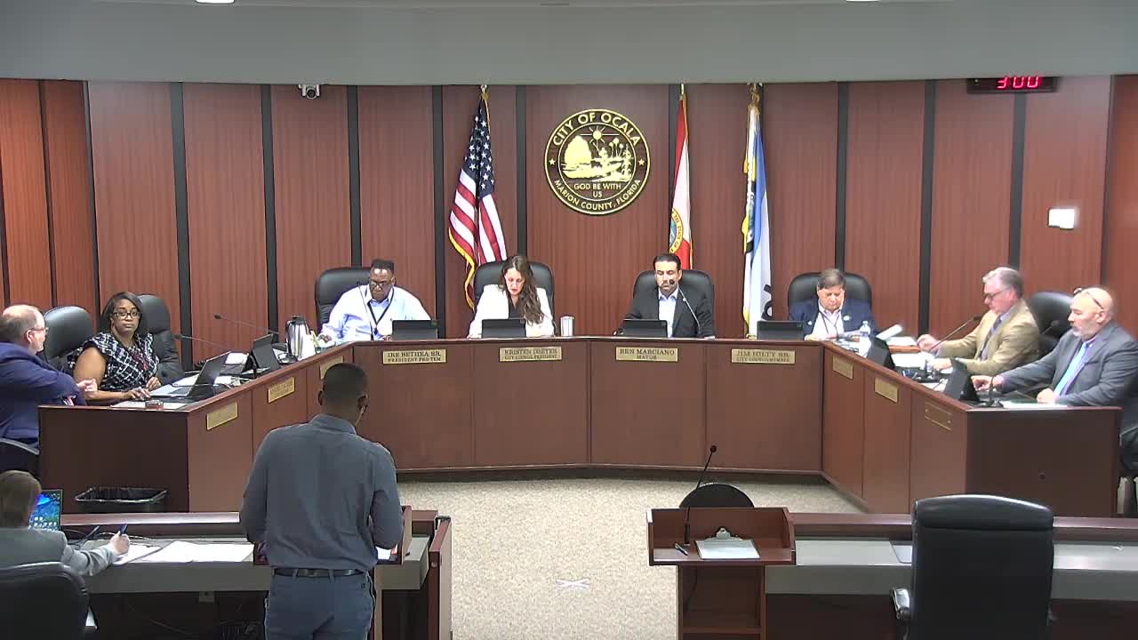 Ocala CRA board approves multiple East Ocala property‑improvement grants; one application drew advisory‑committee dissent