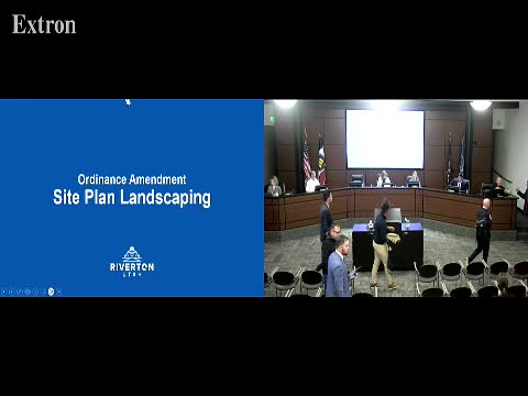 Riverton council defers site-plan landscaping code changes to align with waterwise standards