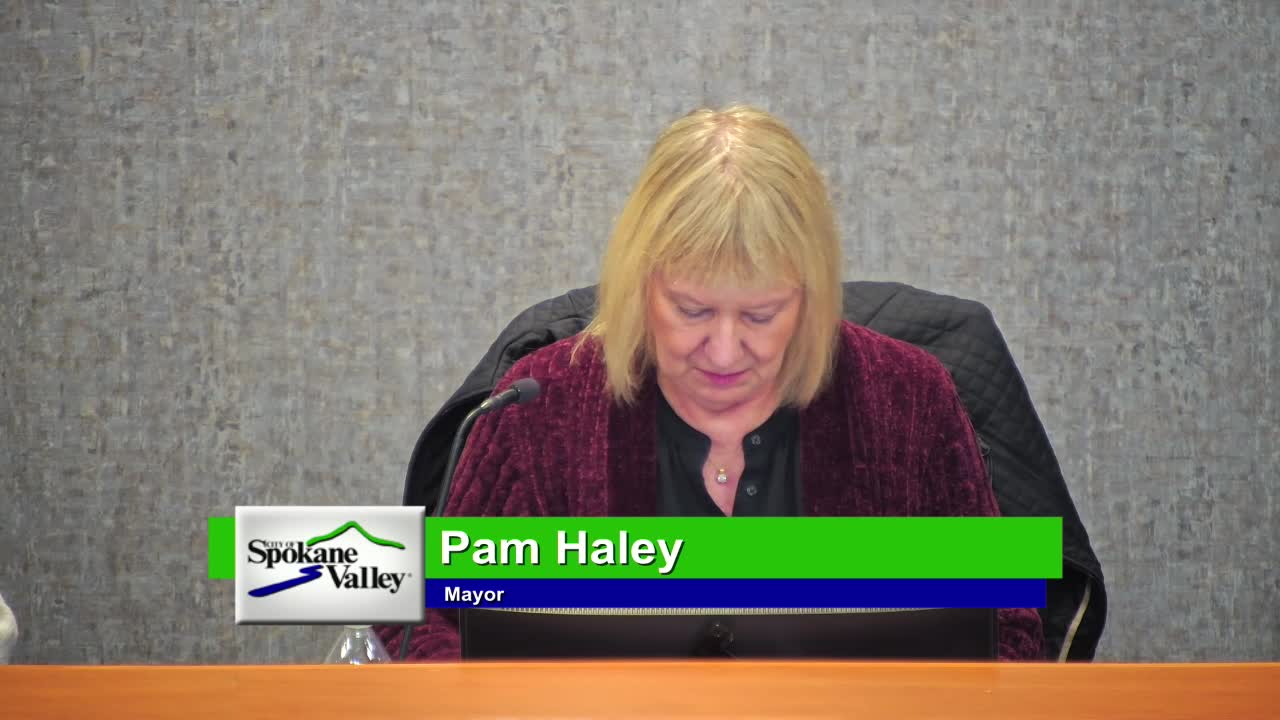 Spokane Valley holds second public hearing on 2026 budget; council and public probe reserves, revenues and line items