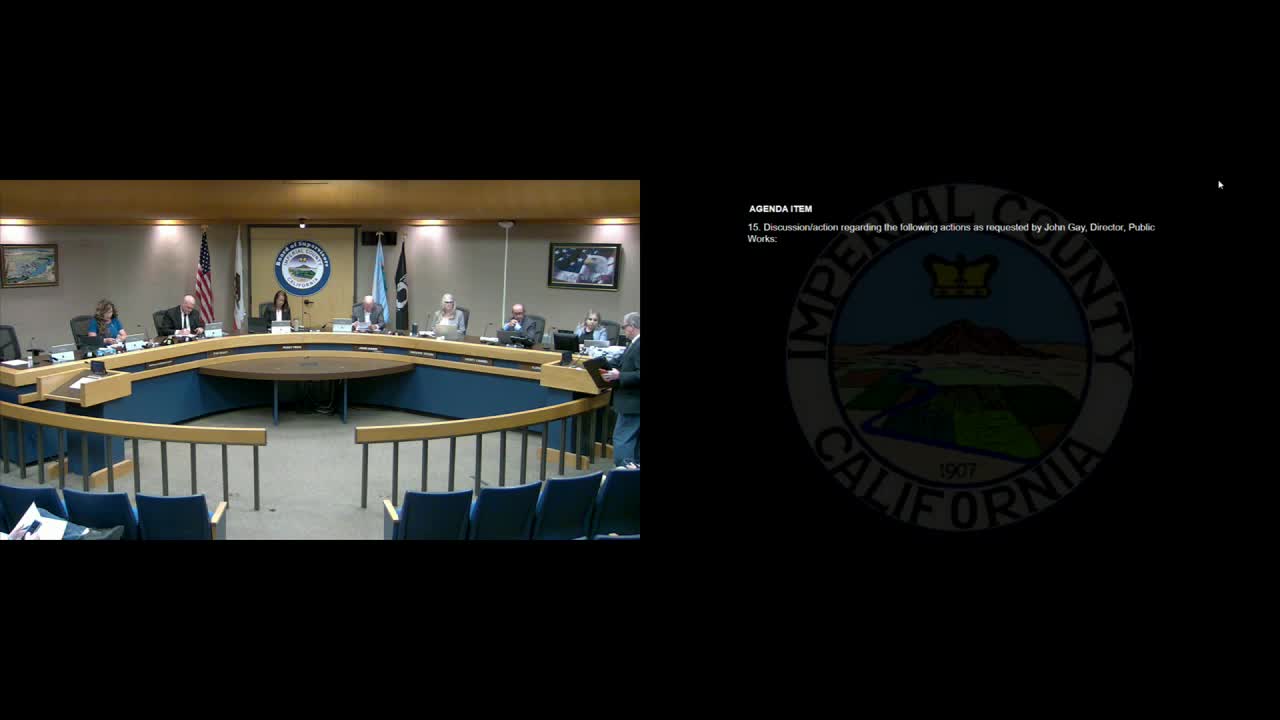 Board awards roughly $1.14 million overlay contract for East border gateway to Rove Engineering