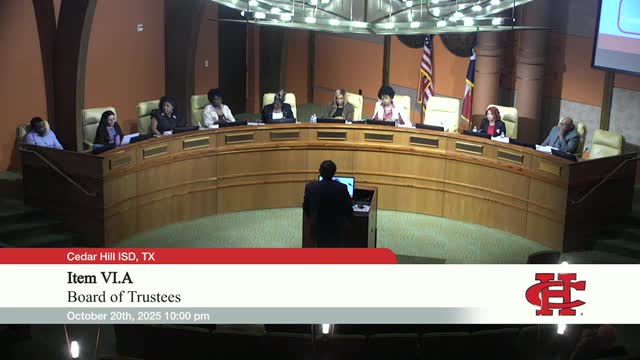 Board approves 2025–26 credit‑by‑exam and acceleration schedule; district to post testing windows