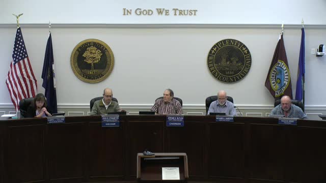 Supervisors approve text amendment and conditional-use permit to allow building service establishment at 3812 Guard Hill Road