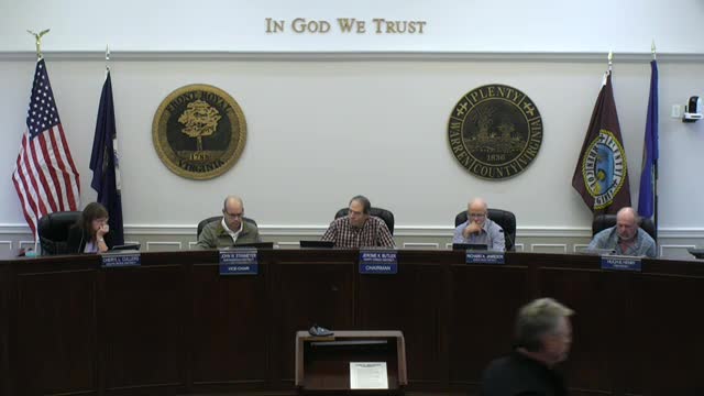 Warren County tables rezoning for 28-acre industrial site and related large building permit to secure fire-rescue and water impact analysis