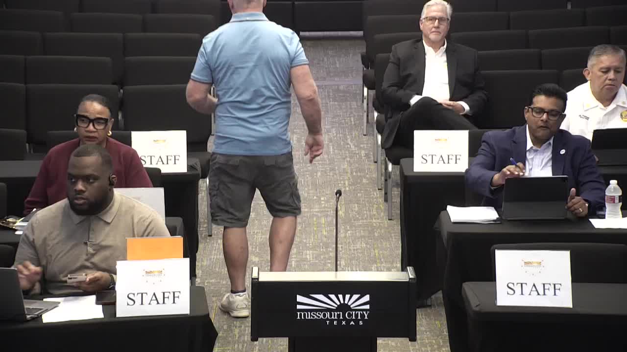 Missouri City holds first public hearing on annexing portion of Sienna Management District