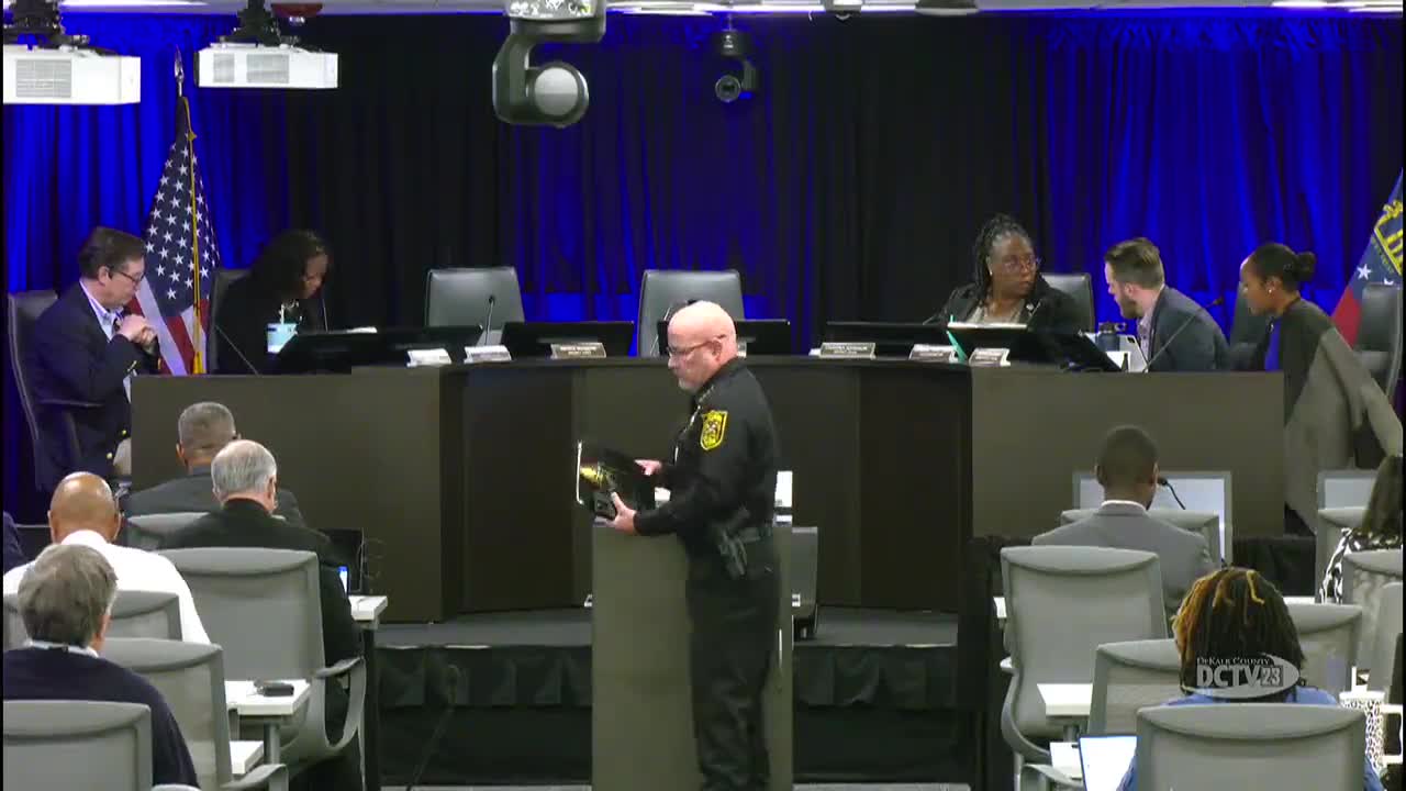 DeKalb commissioners defer vote on police community advisory board to Nov. 18 after extended debate