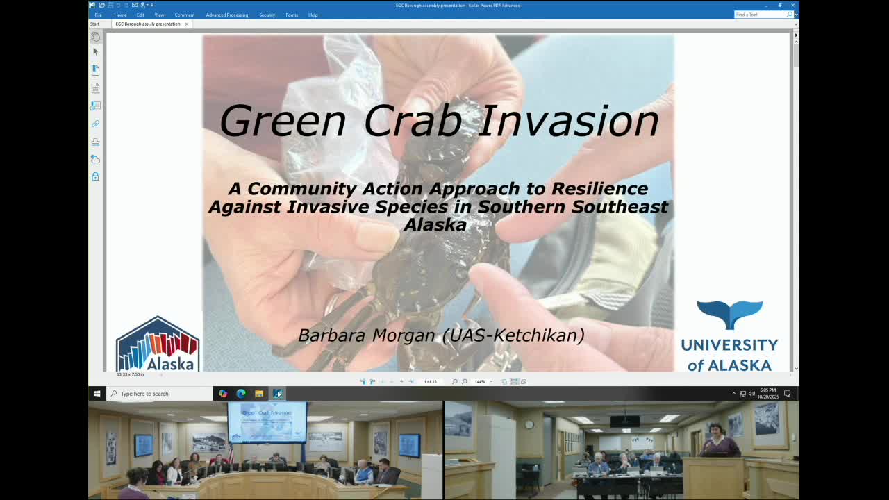 Scientists warn of spreading European green crab in Ketchikan; public permitted response required
