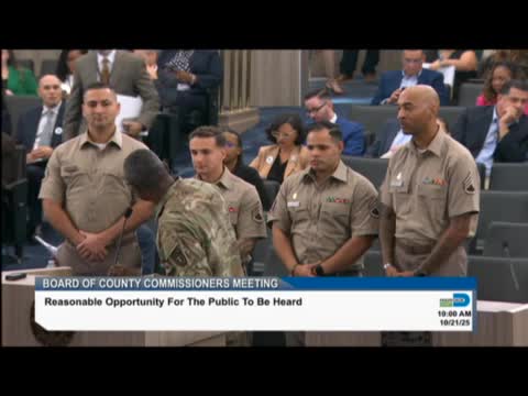 Votes at a glance: key Miami‑Dade commission actions, Oct. 21, 2025