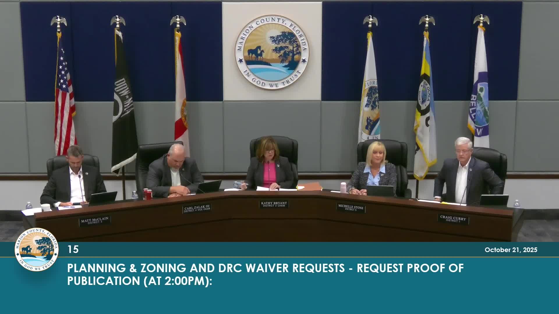 Commissioners approve Black Label Marine buffer and access waivers with file notes
