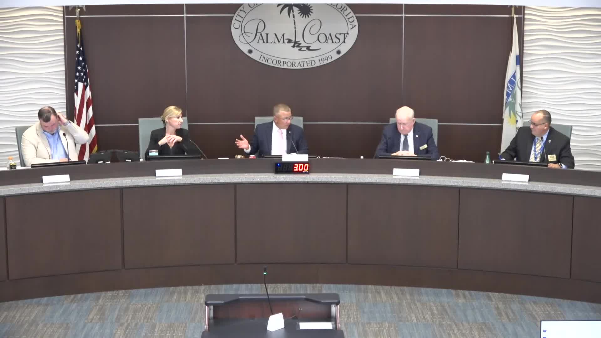 Votes at a glance: Palm Coast City Council, Oct. 21, 2025 — summary of key outcomes