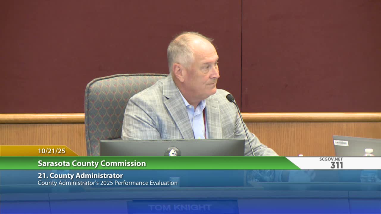 Commission approves $3,500 lump-sum pay award for county administrator and attorney amid discussion of evaluation process