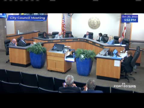 Fort Myers council declines to authorize lease letter of intent for Hall of 50 States