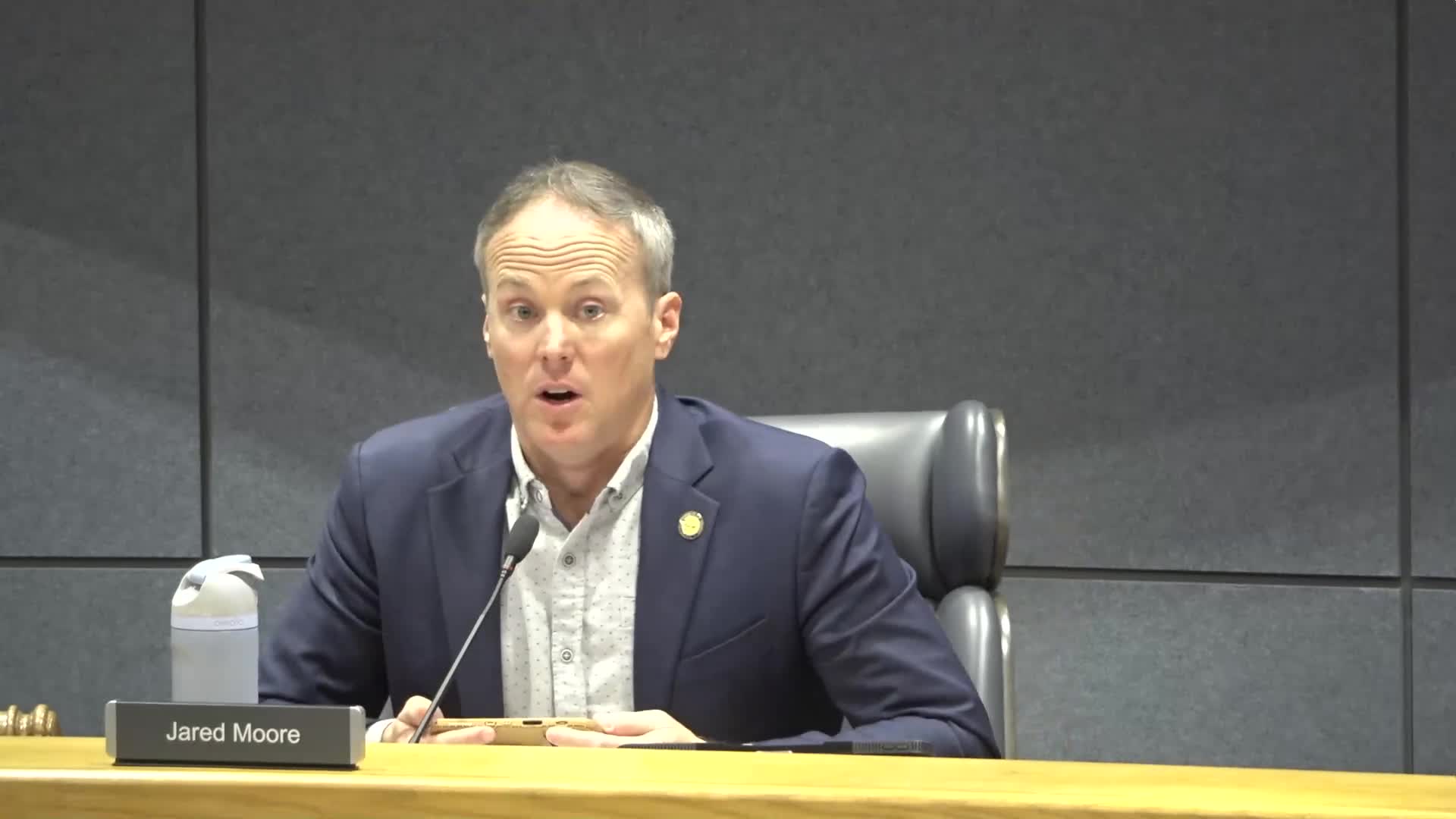 Pensacola City Council clears chamber to discuss prospective opioid settlement, then adjourns