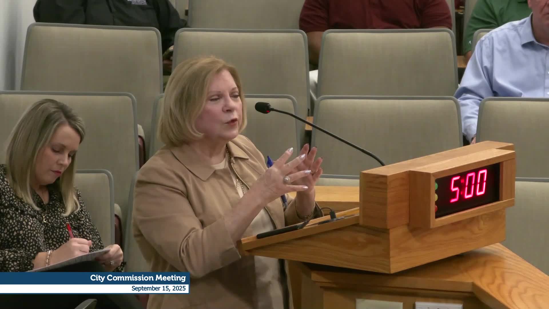 Commission approves additional school‑zone and red‑light camera locations, hears year‑long red‑light data