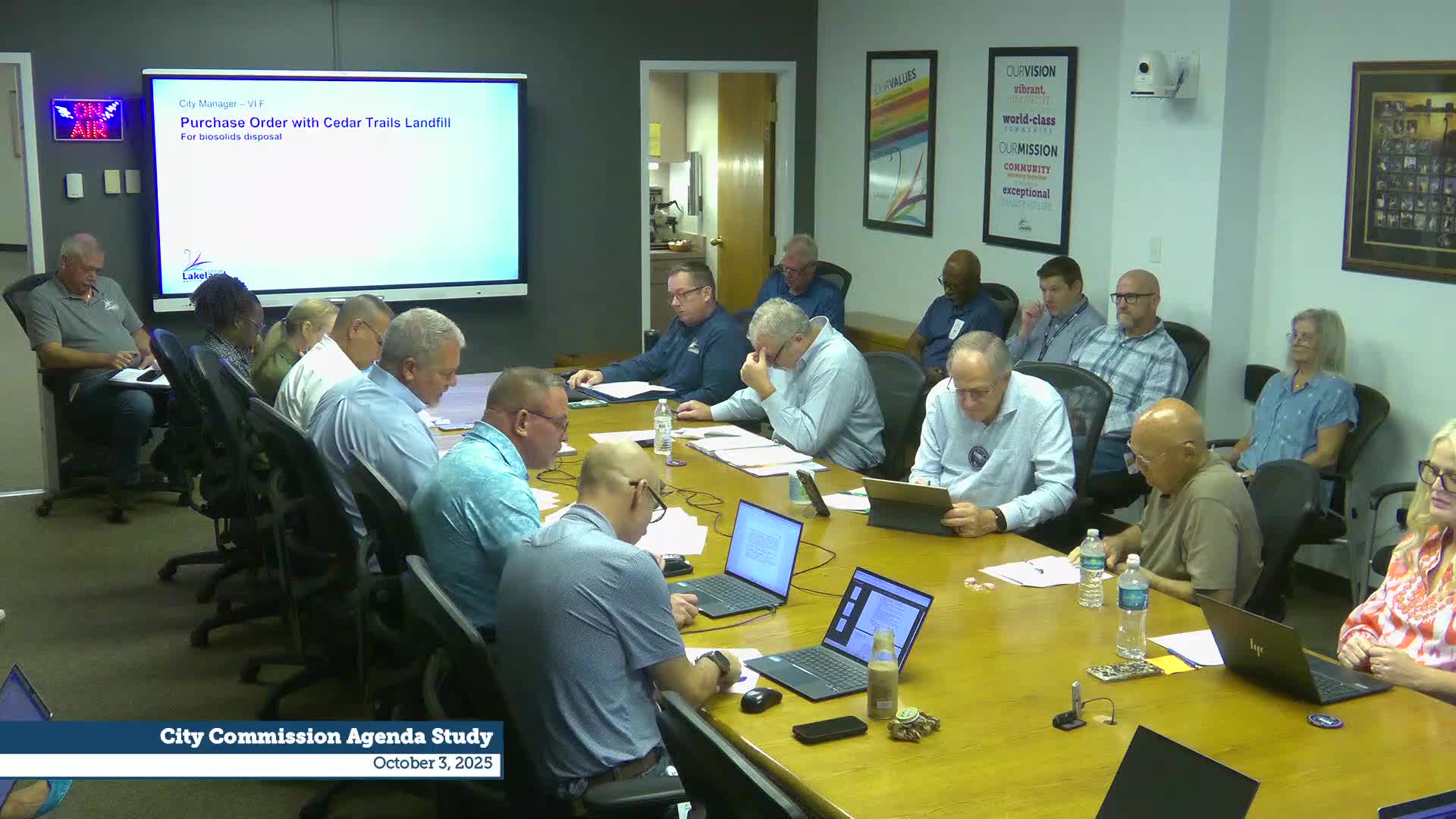 City outlines $1.5M+ wastewater supply and disposal contracts, sole‑source approvals explained