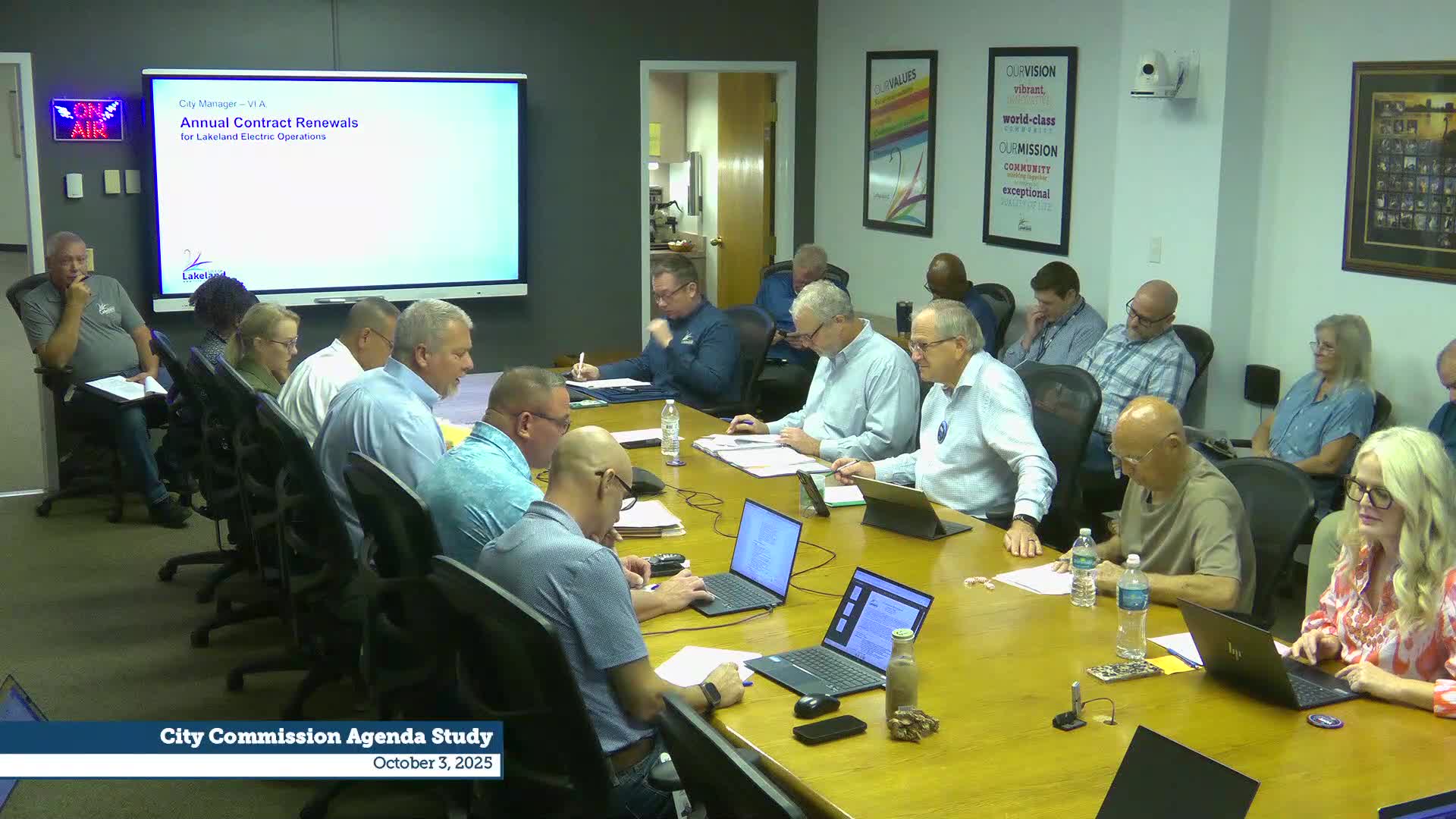 City outlines annual service renewals, continuing contracts and two technology purchases