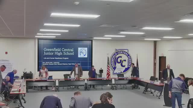 Greenfield-Central spotlights revived life-and-career readiness program at junior high