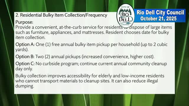 Rio Dell council directs staff to pursue zoning amendments and planning review for community-oriented billboards