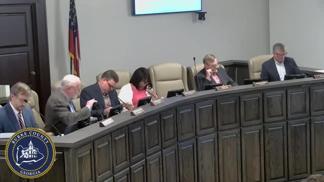 Burke County commissioners approve closing Magruder Road from Cobb Road to Jefferson County line with easement condition