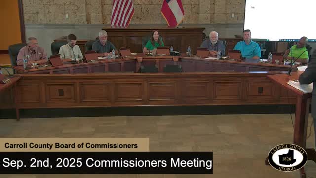 Carroll County commissioners approve grant application, land purchase and sheriff vehicle buy in unanimous votes