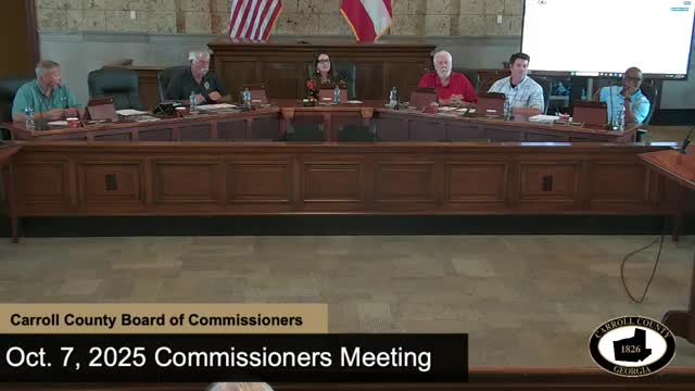 Carroll County approves commercial mower purchase for fire department; one commissioner abstains