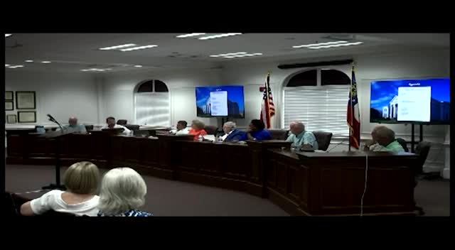 Commissioners consider HVAC replacement; prior unit cost cited and staff recommended Air Management