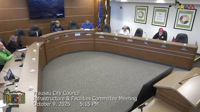 Votes at a glance: Wausau Infrastructure and Facilities Committee, October 2025