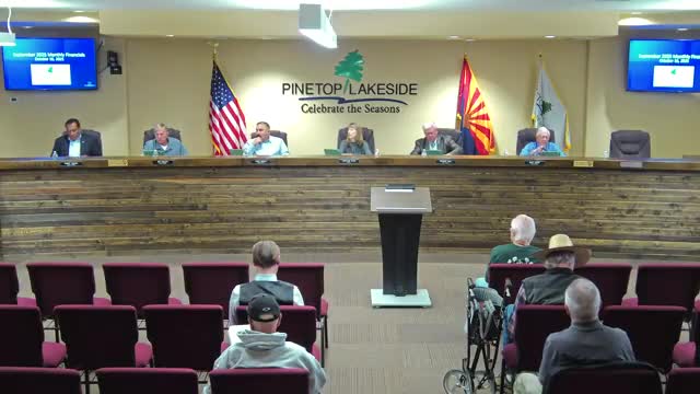 September financial report: town revenue on track but modest sales-tax dip noted