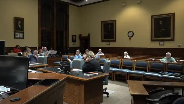 Shelby County board posts proposed FY2026 budget after extended review; members press treasurer over revenue numbers