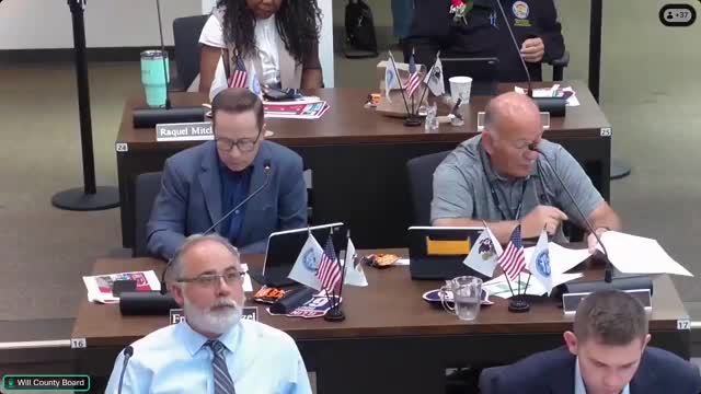 Will County board: votes at a glance (Oct. 16, 2025)