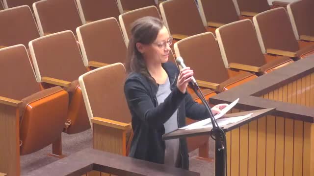 Resident says city’s practice of opening prayers at meetings is coercive; council hears public comment