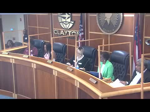 Clayton County approves FY26 local-assistance grants with amendments focused on eviction mediation