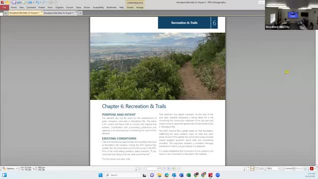 Committee identifies technical corrections: PUD acreage, sewer counts, road classifications and other fixes