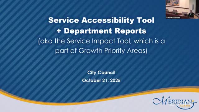 Council questions ‘service accessibility’ mapping tool; staff to improve context and reporting
