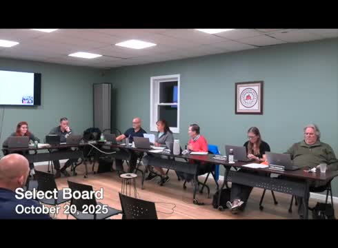 Select Board approves MassDOT application to block heavy trucks on Brigham Street