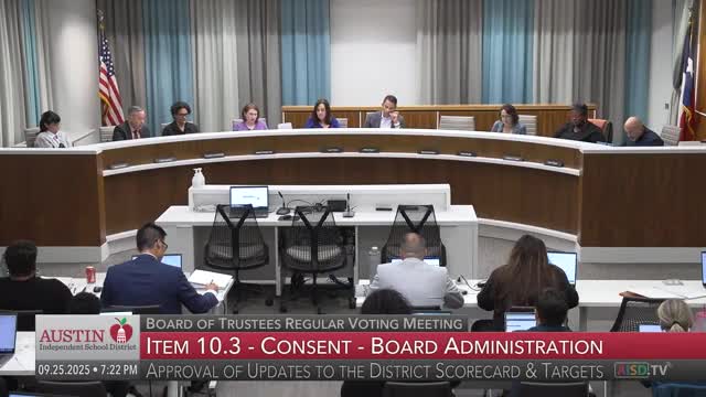 Austin ISD trustees trim district scorecard, keep dual-language and accountability constraints after heated debate