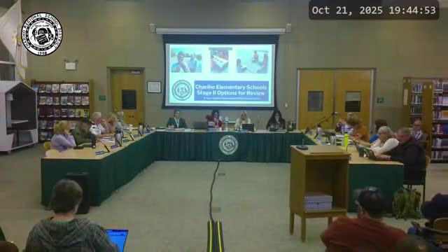 Votes at a glance: Chariho School Committee actions Oct. 21, 2025