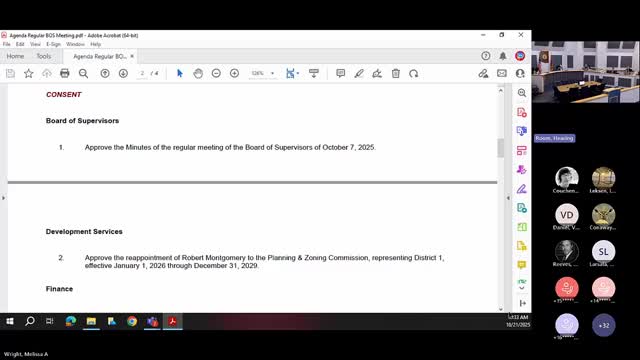 Votes at a glance: Cochise County Board approves appointments, licenses, grants and leases, and retains counsel