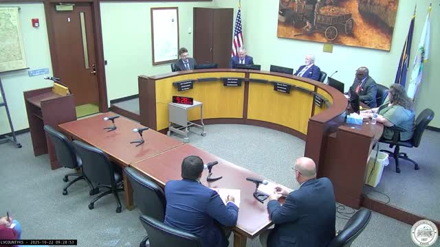 Commissioners ask county administration to prepare a food‑bank plan if SNAP aid is interrupted