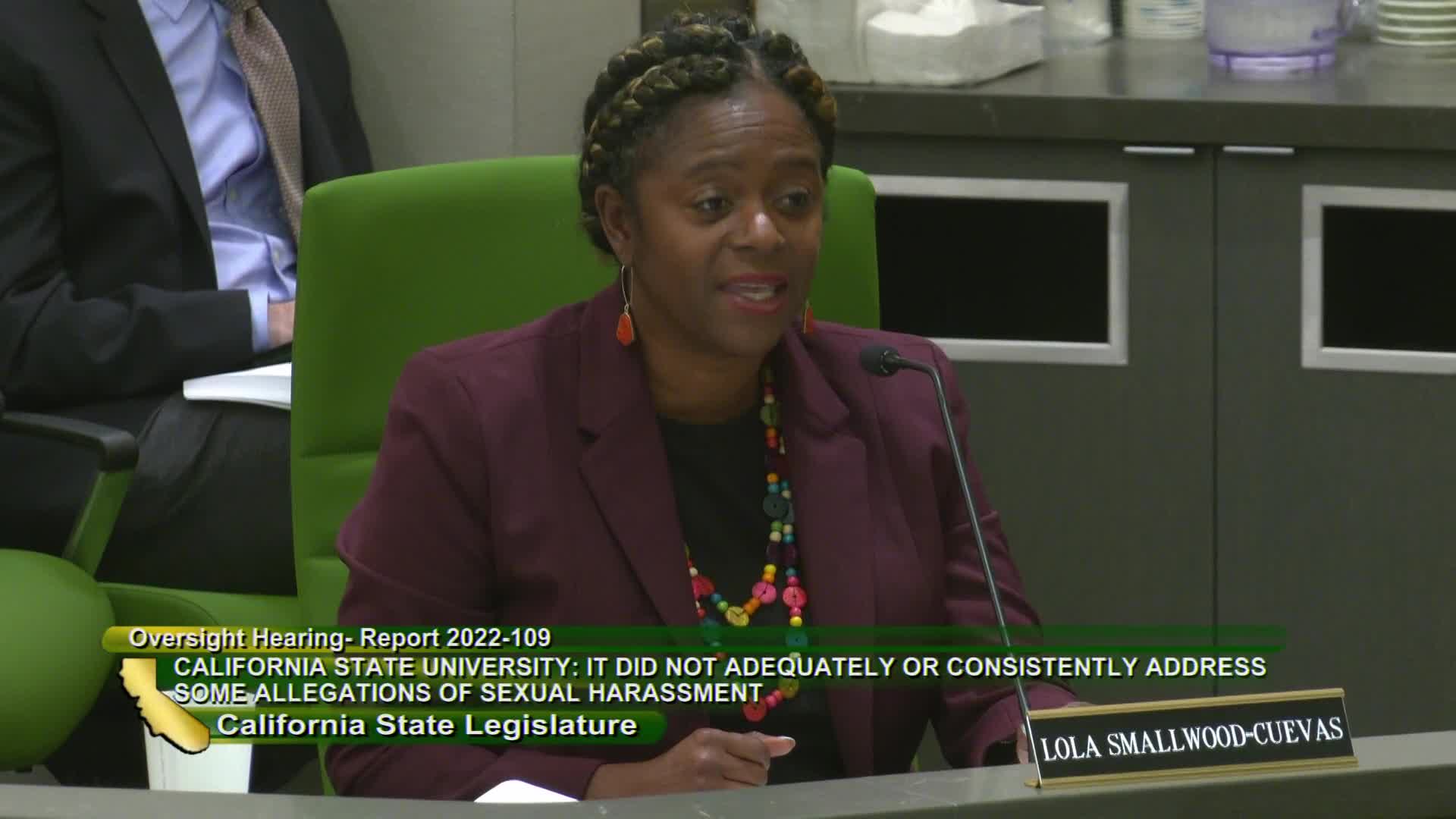 California lawmaker calls for action to protect women of color from workplace harassment