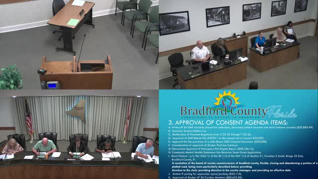 Motion to reconsider $7,500 funding for Bradford Cowboys fails for lack of second