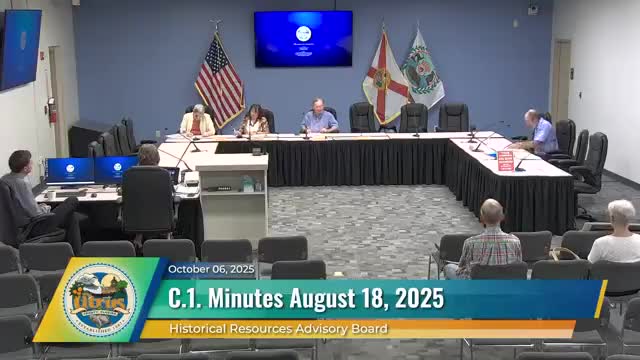 Local board approves Duvall House exhibits including Seminole chickees