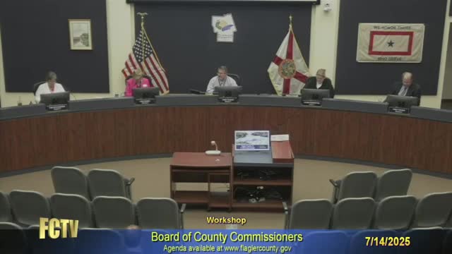 Flagler County adopts FY‑2026 tentative budget figures, sets millage rates and public hearing; beach funding and MSBU debate continues