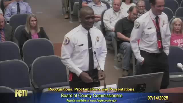 Flagler County honors firefighters for multiple lifesaving responses; county wins five NACO awards