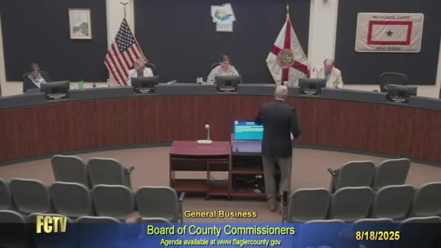 Flagler County names seven to airport master‑plan working group, directs rules update