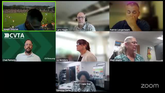 TAC recommends five CBTA standard project agreements to CVTA; members press VDOT for design‑build schedule