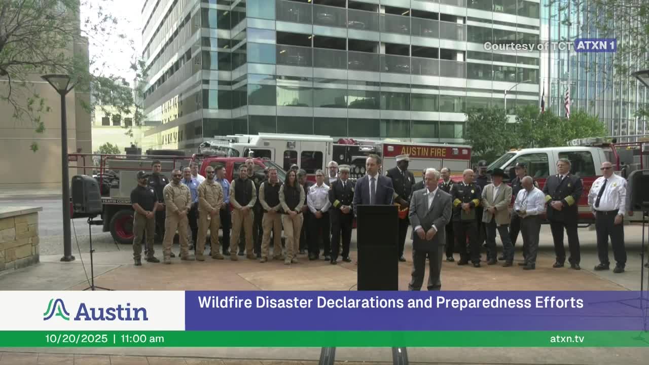 Travis County, City of Austin issue disaster declarations as wildfire risk rises