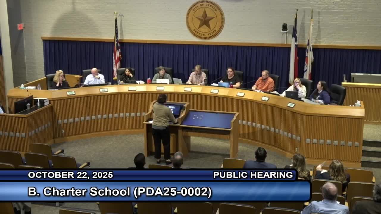 Planning commission backs amended site plan for charter school; removal of high school deferred